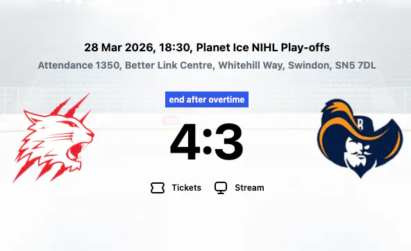 vande Meerakker wins it seven seconds into overtime as Swindon edge thrilling play-off encounter