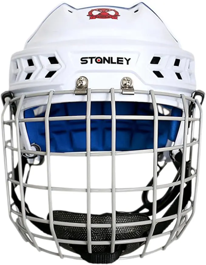 ianly Hockey & Ice Skating Helmet with Adjustable Chin Strap — Full Protection for Men & Women