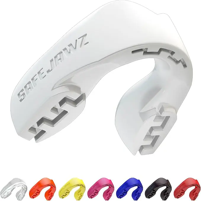 SAFEJAWZ Slim Fit Ice Hockey Mouthguard — FluidFit Technology, ReModel Tech, Adults & Juniors