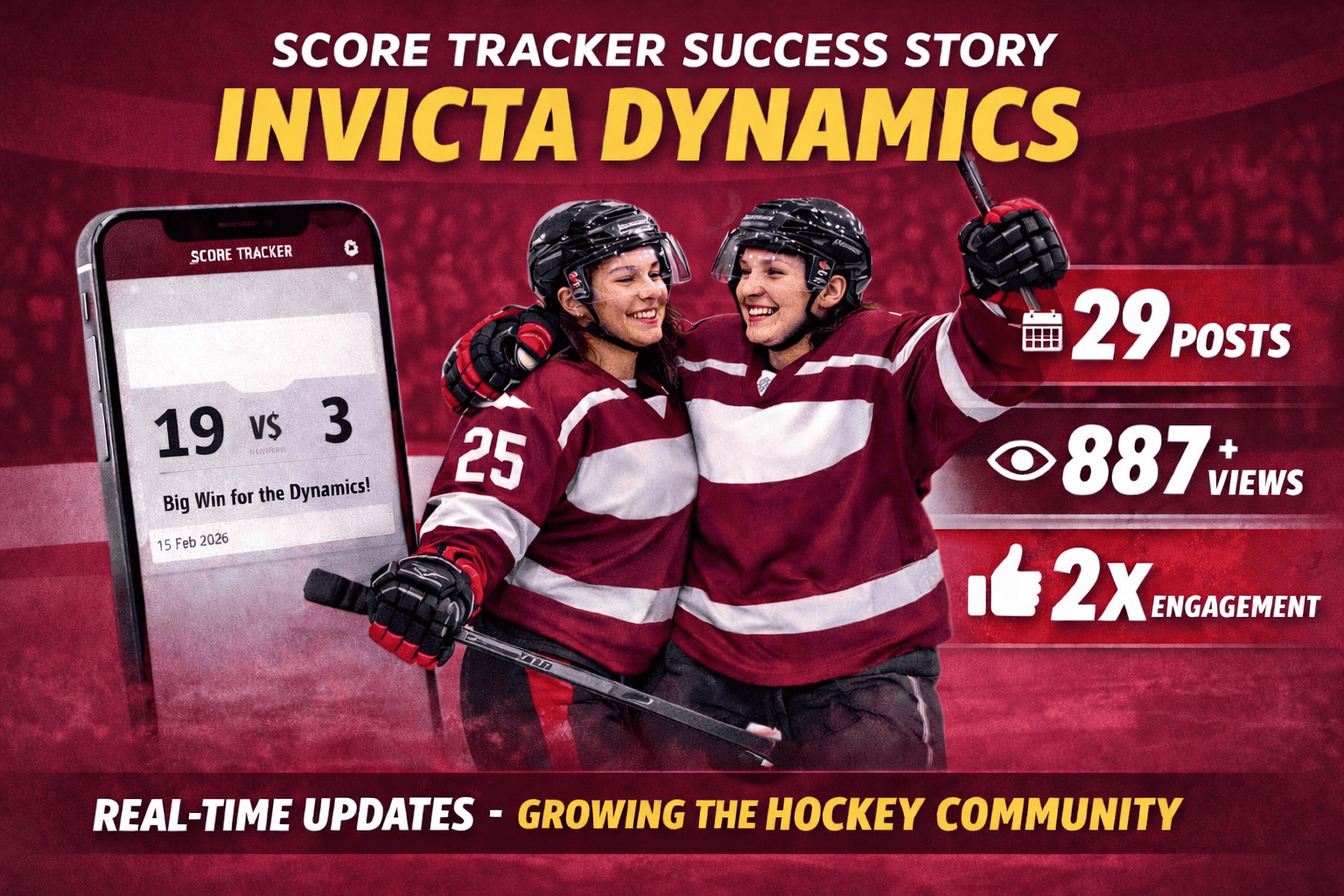 Leveling up the game: how score tracker is transforming UK ice hockey fan engagement